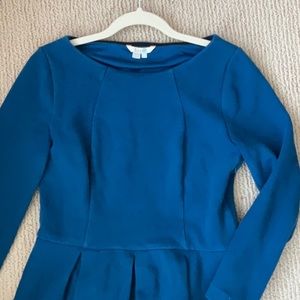 Blue Boden cotton dress size 12